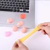 10/30Pcs Stereo Relieve Stress Peach Bum Sticker Mobile Phone Decoration Accessories Fun Butt Mochi Squeeze Toy
