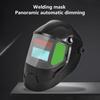 Welder Helmet Adjustable Solar Powered Safety Shield With Light Welding Helmet Auto Darkening For Metal Iron Steel Construction