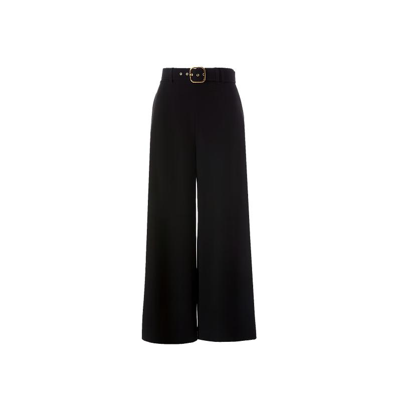 

Langzi High-Waist Wide-Leg Straight Suit Trousers 2XL