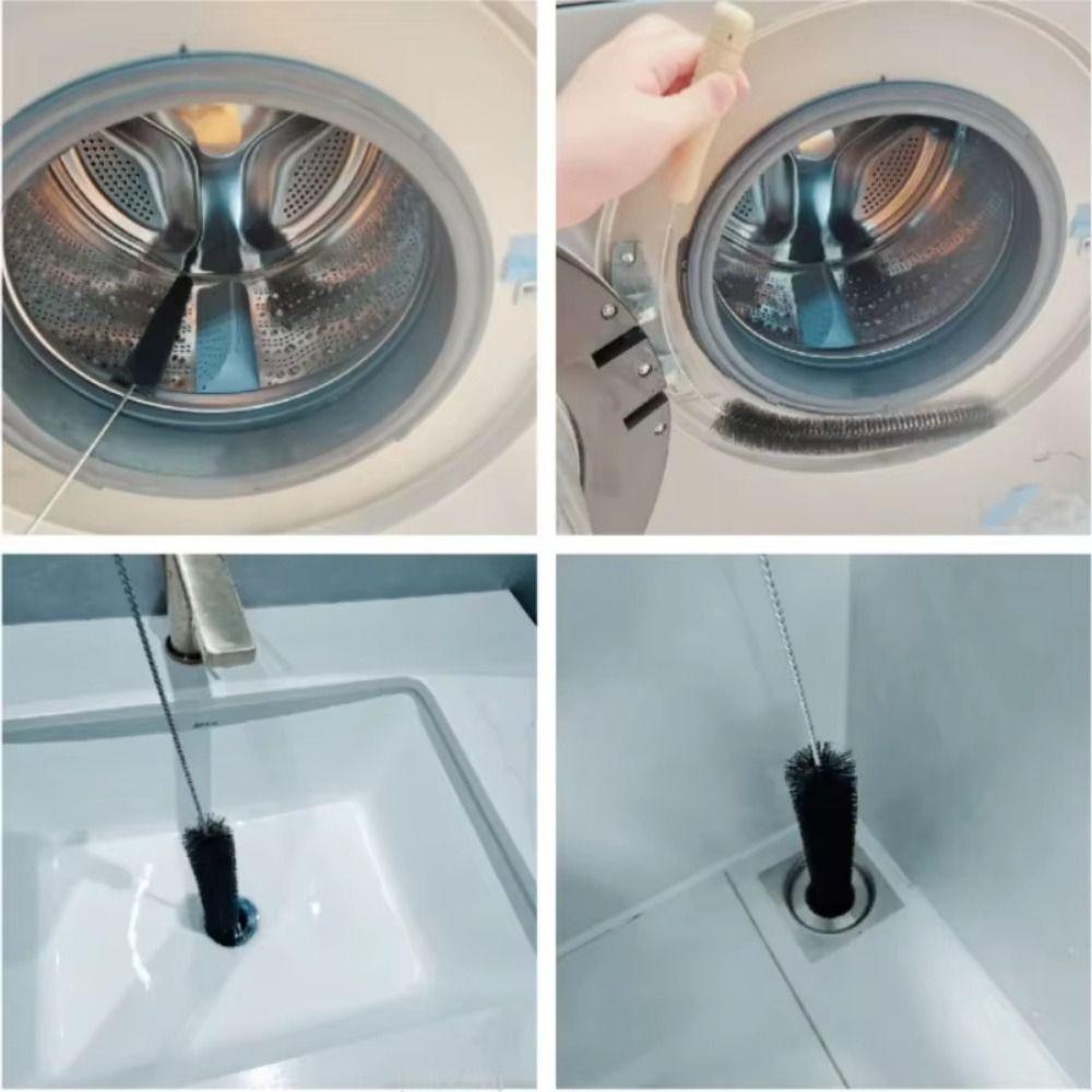 Decontamination Inner Barrel Crevice Brushes Long Handle Dryer Duct Brush