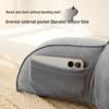 Comfortable Reading Pillow with Lumbar & Neck Support for Dorms, Bay Window, or Bed.