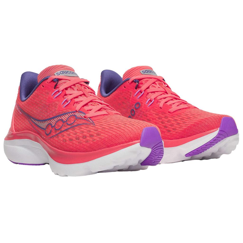 SAUCONY Kinvara 16 Koralle Damen Sneaker Pink Distel S11020-242