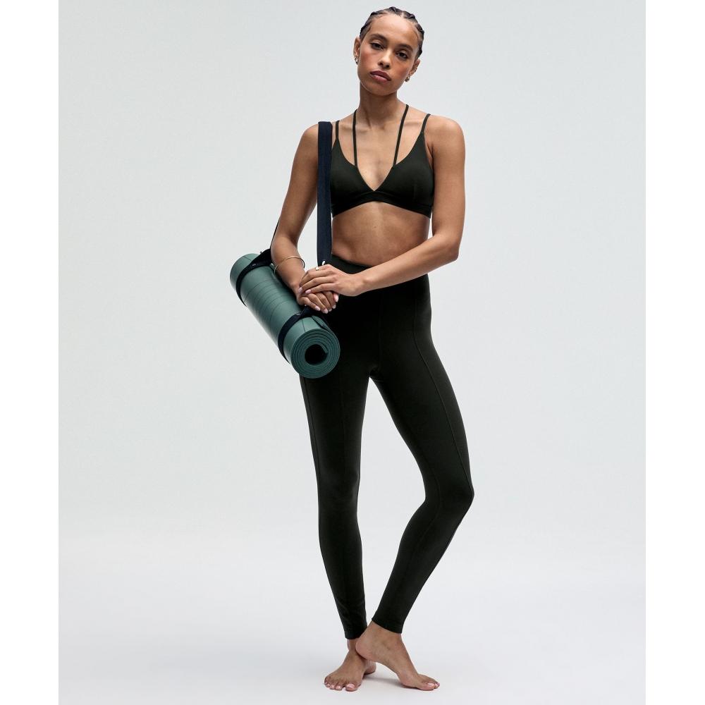 Lululemon Smoothcover StrAppy BrA  Light Support  A B Cup BlAckened Pine