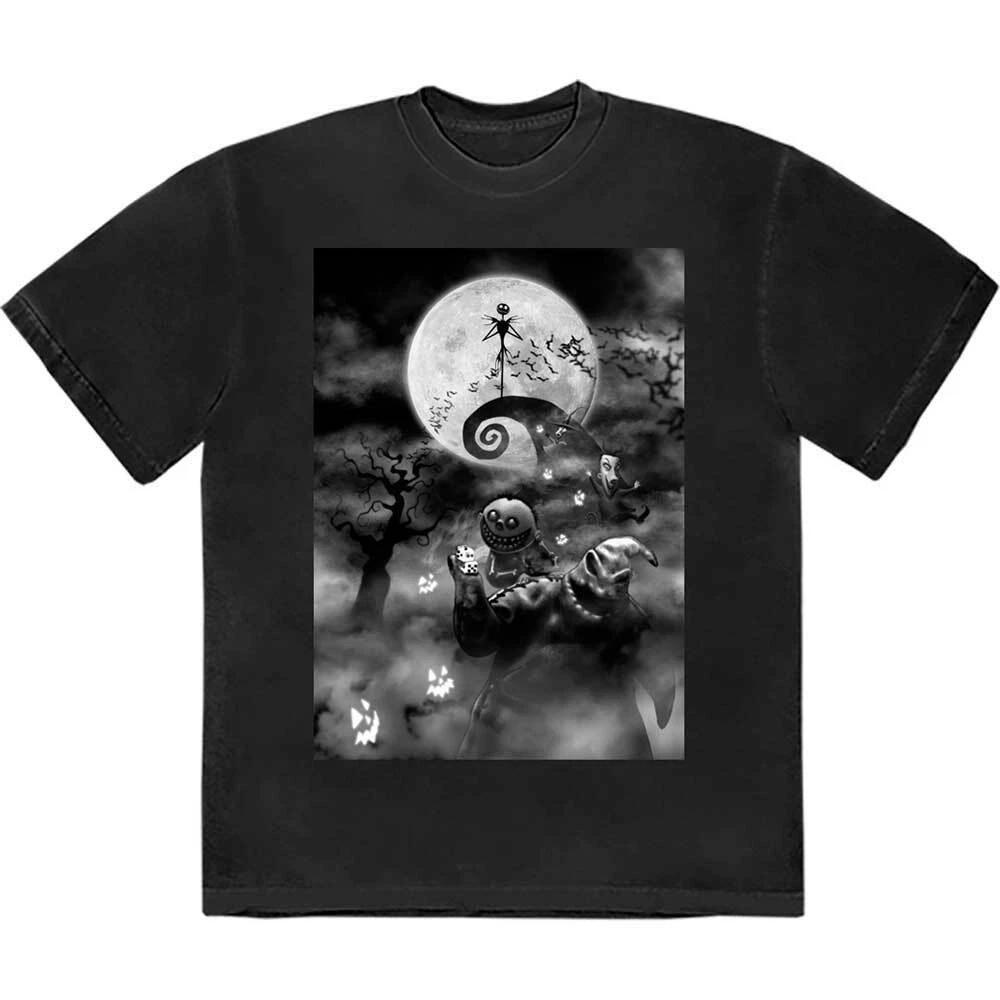 Disney The Nightmare Before Christmas Oogie Scene T-Shirt Black New XXXXL