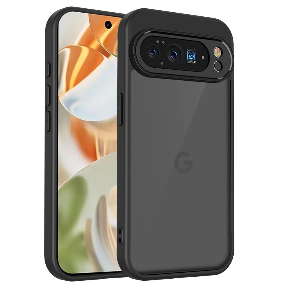 

Роскошный Матовый Бронированный Ударопрочный Чехол Для Телефона Google Pixel 9A 10 Pro XL 10A PC и TPU С Ощущением Кожи Задняя Крышка Fundas For Pixel 10