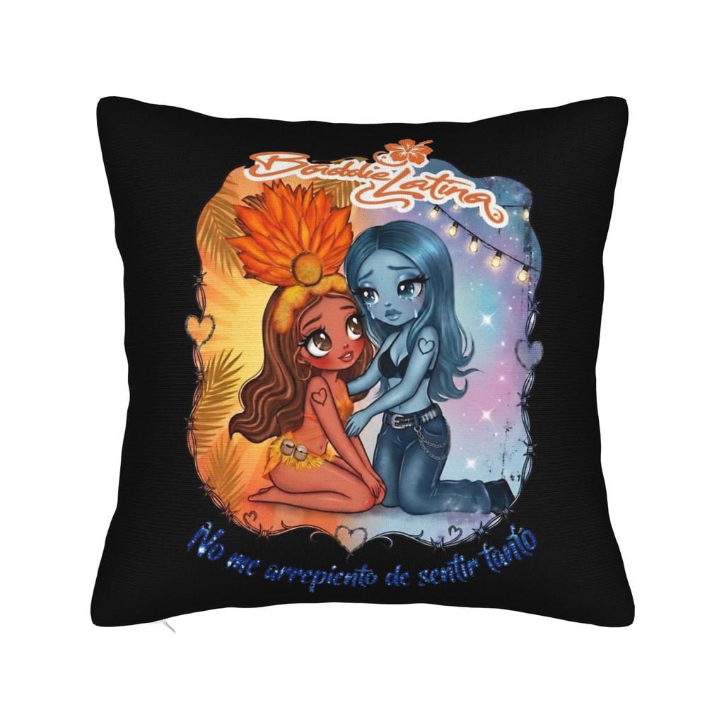 Karol G New Album Retro Pillow Cover  Kawaii Pillow Case For Sofa Home Decor Custom Pillowcases Birthday Gift