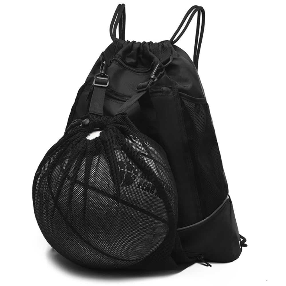 

Basketball Ball Ball Gym Sports Large for Club and with Mesh Bag Bag, Bag, Backpack, Basketball/Soccer Case, Sack, Knapsack, Bag, Capacity,