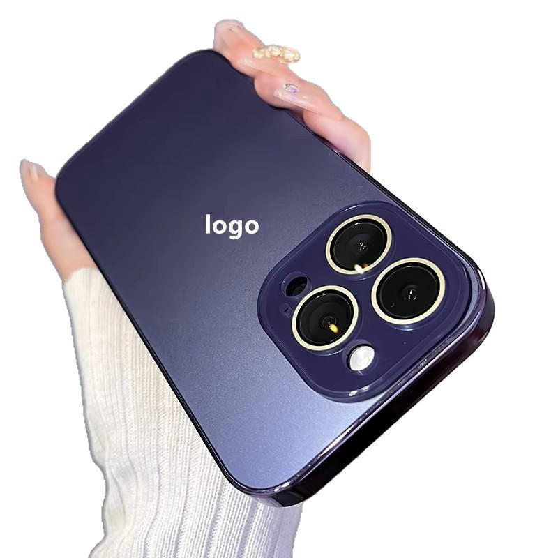 iPhone 17 Pro Max Frosted Case with Full Lens Protection for Apple 16 Pro