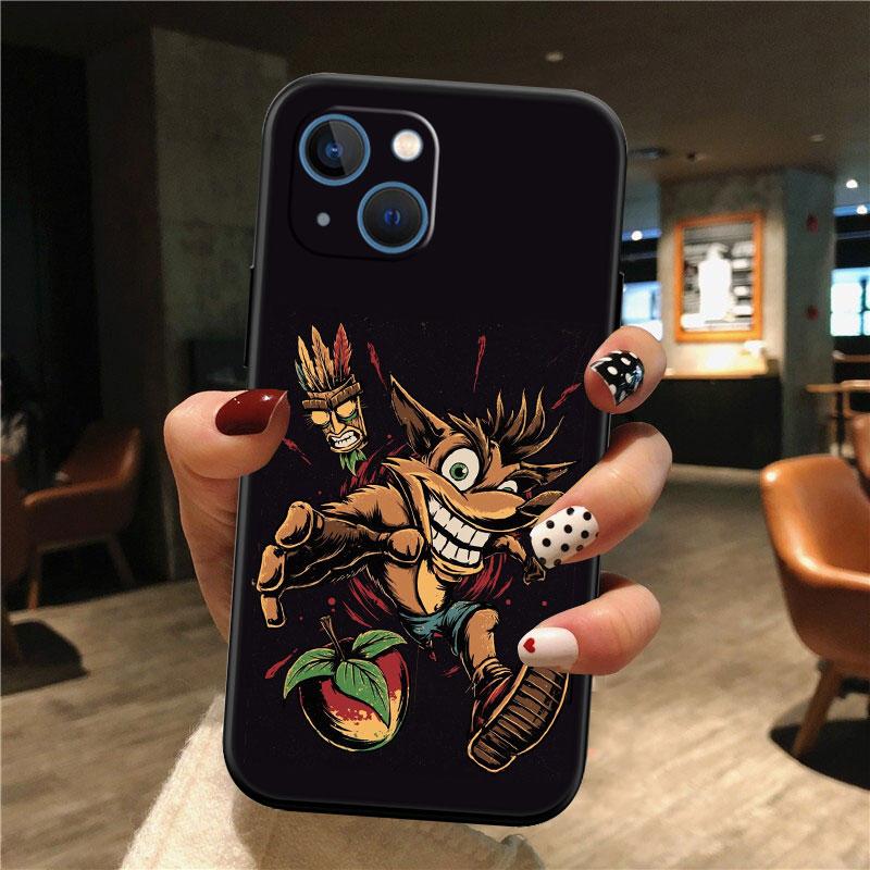 IK18 C-Crash B-Bandicoot New High-End Shell Phone Case for OPPO A3 Pro A72 A74 A76 A77 A77S A78 A79 A94 A95 A18 A40M A58