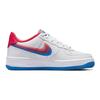 Nike Air Force 1 LV8 GS Offset Swoosh Kids Sneakers White Photo-Blue University-Gold DX1787-100