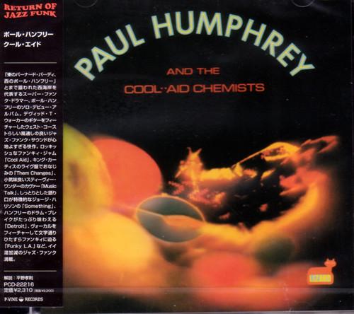 CD PAUL HUMPHREY - Paul Humphrey And The Cool...aid Ch PCD22216 P-VINE 2005 Japan ObiJazz Used