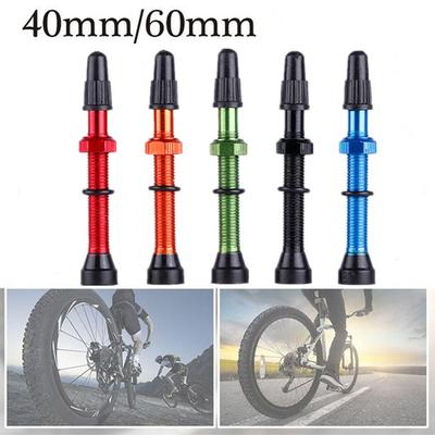 78mm Ultra-light Zinc Zinc Alloy Stem Brass Aluminum Presta Valve MTB Bicycle Tubeless Tire Extender Valves
