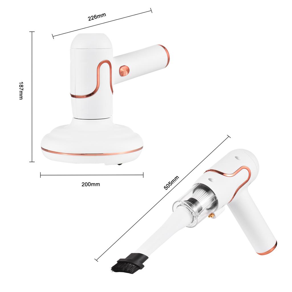 Matratzen-Staubsauger, manuell, UV-Lampe, Sterilisation, starke Absaugung, 8000 Mal/Minute, Schläge für