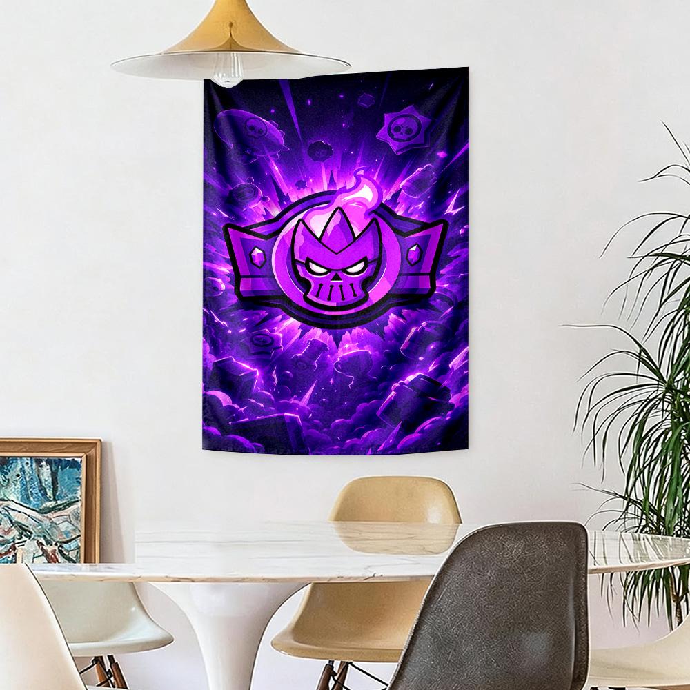 Brawl Stars Boho Wall Tapestry Rustic Farmhouse Ideal for Reading Corner Balcony Dorm Wall Versatile Decor Gallery Wall Gift for Birthday