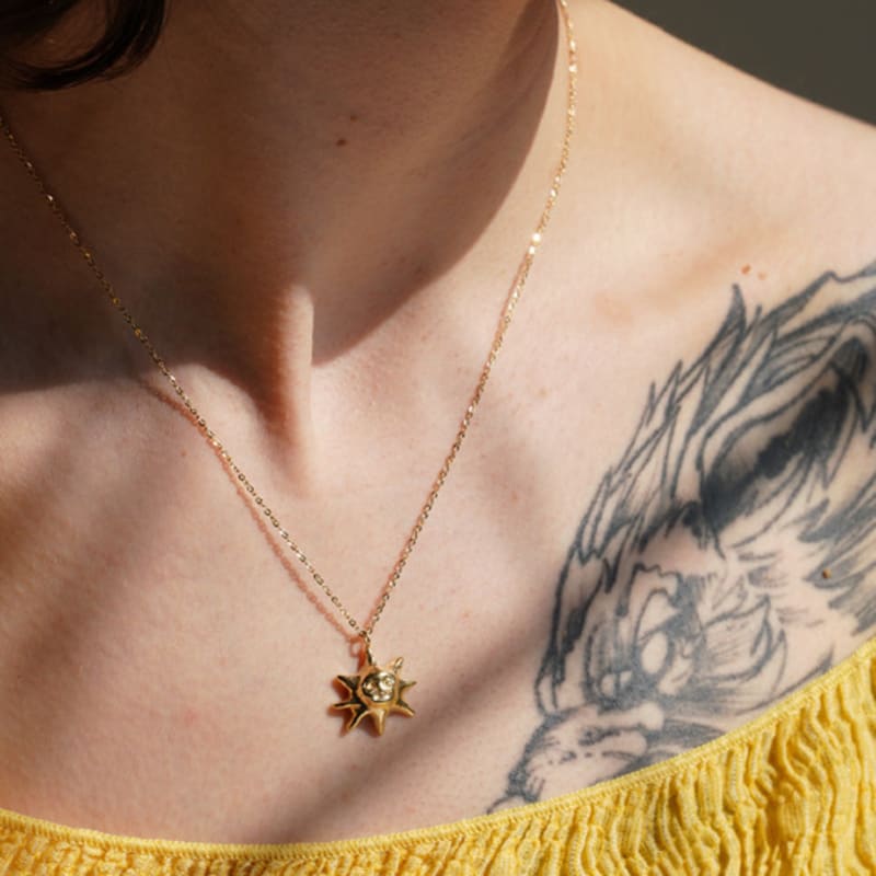 OVERGREY Baby Apollo Necklace - Gold