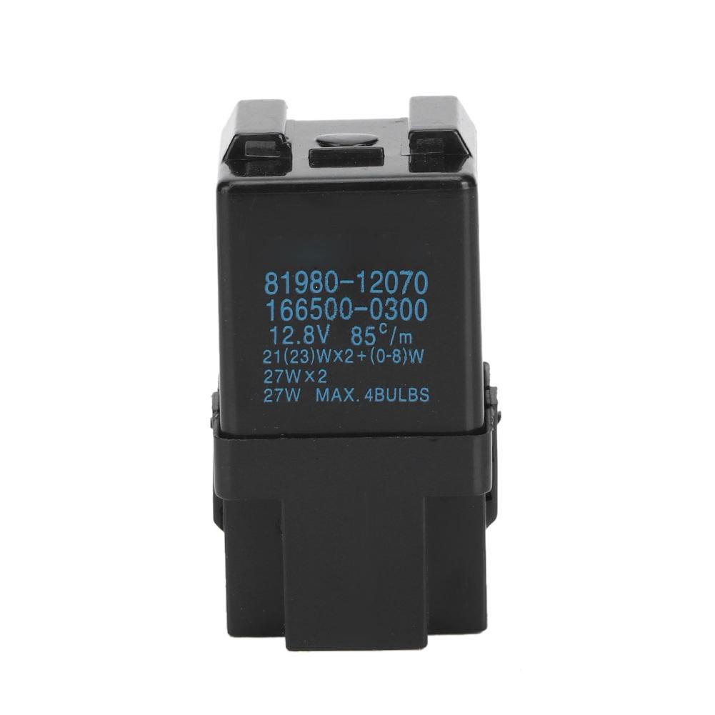 Car Flasher Relay Turn Signal Flasher Relay Turn Signal 81980-12070 Fit for Replacement Auto Accessory Relays 5