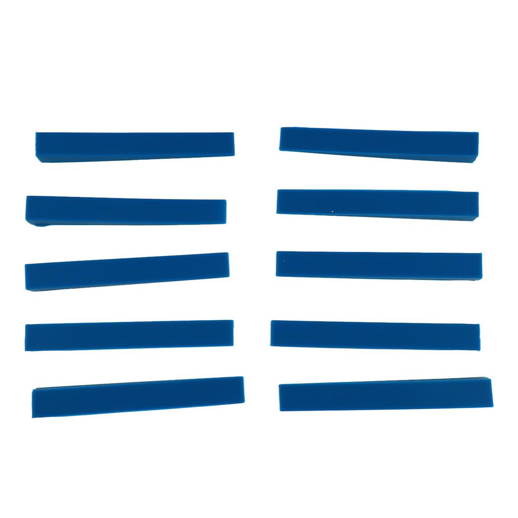 10 stk. Pianostemming Demper Gummi Kile Lydstopper Dempeblokk Musikkinstrument Justeringsverktøy