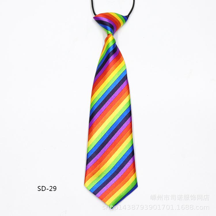 Children'S Printed Small Tie, Handsome Trendy Treasure Tie, Baby Tie, Student School Uniform Tie.