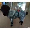 Dog Raincoat Clothes Four-legged Waterproof All-inclusive Golden Retriever Shiba Dog Pet Large Dog Small Medium and Large Dog Clothes Poncho