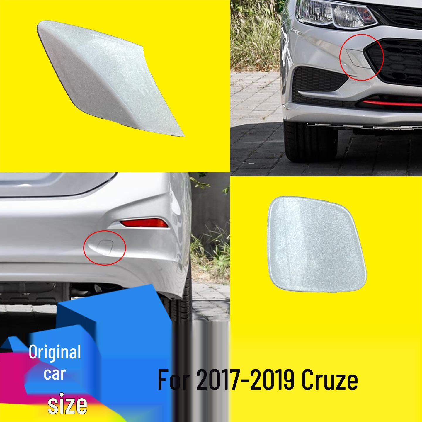 

09-19 Chevrolet Cruze Front & Rear Bumper Tow Hook Cover 2009-2014 Cruze Rear Tow (No Paint)