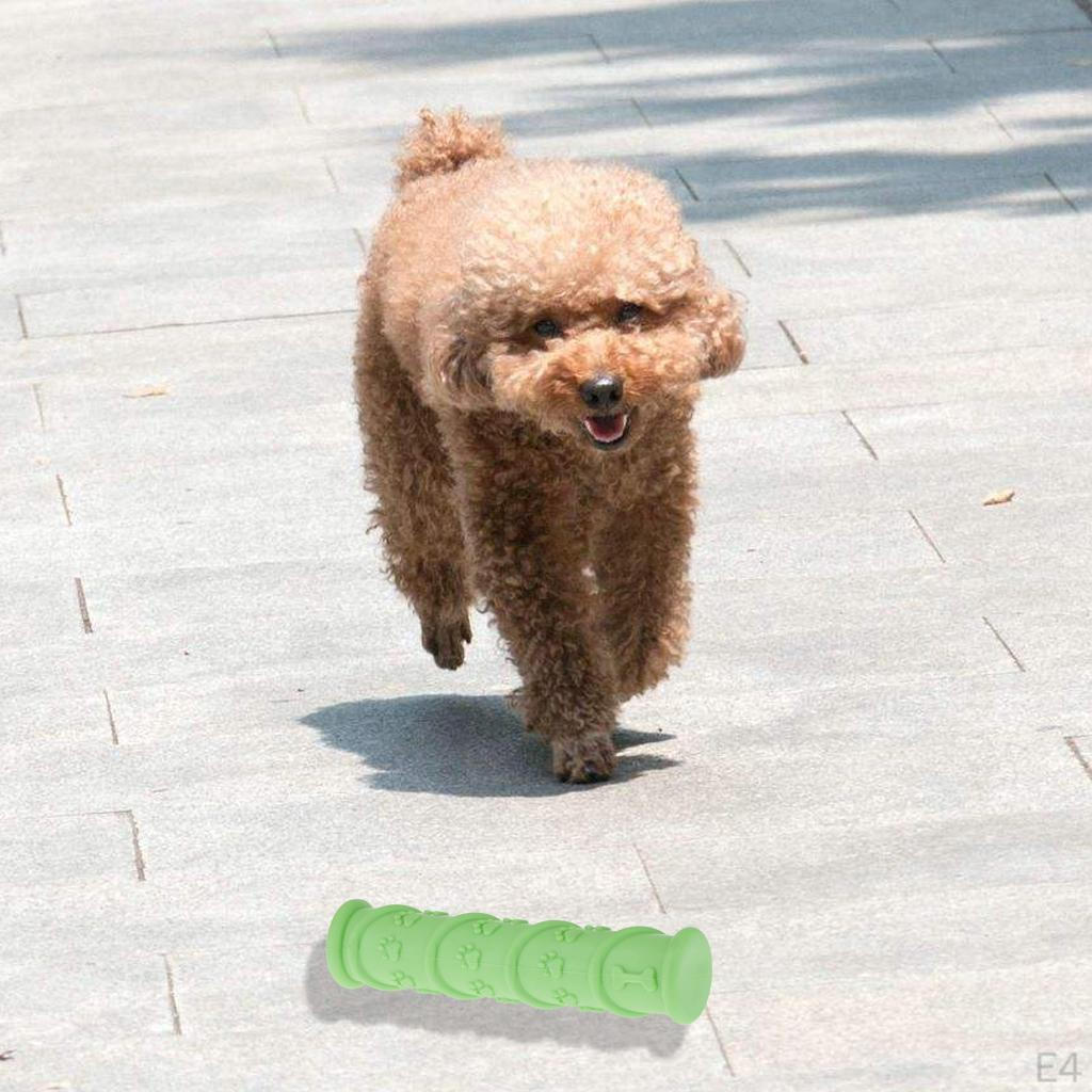 2 Dog Chew Toy Rubber Molar Bite Resistant Toys Blue,Green