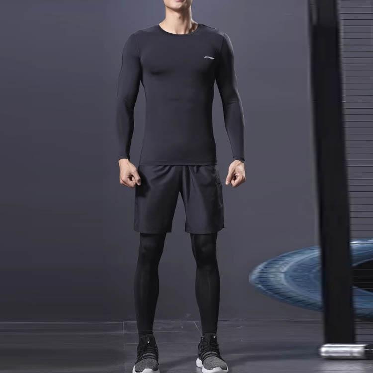 Li Ning Workout Clothing Men's Black YUDT069-1