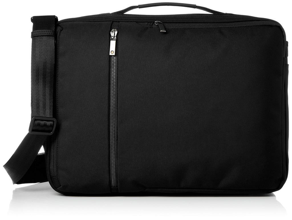 3way Business Bag Gadgetable CB Can Hold 15 Inch PC Cordura Setup Possible Business Bag Rucksack Black [Ace Gene] [Uses Ballistic] No.62364 Men's
