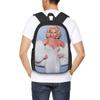 Vintage Qeen Of Pop 80s Madonna Student Backpack School Bag Hiking Travel Daypack for Boys Girls Fashion Bookbag Shoulder Bags