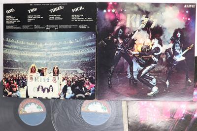 LP Record KISS  Kiss Alive SJET956970 CASABLANCA 1975 Japan Rock Used