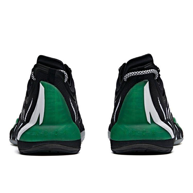 Anta GH1 Hayward Shock Absorbing Wear Resistant Low Top Basketball Shoes Men sneaker Black Green 112011103-3