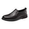 Aokang Men's Slip-On Business Casual Leather Shoes