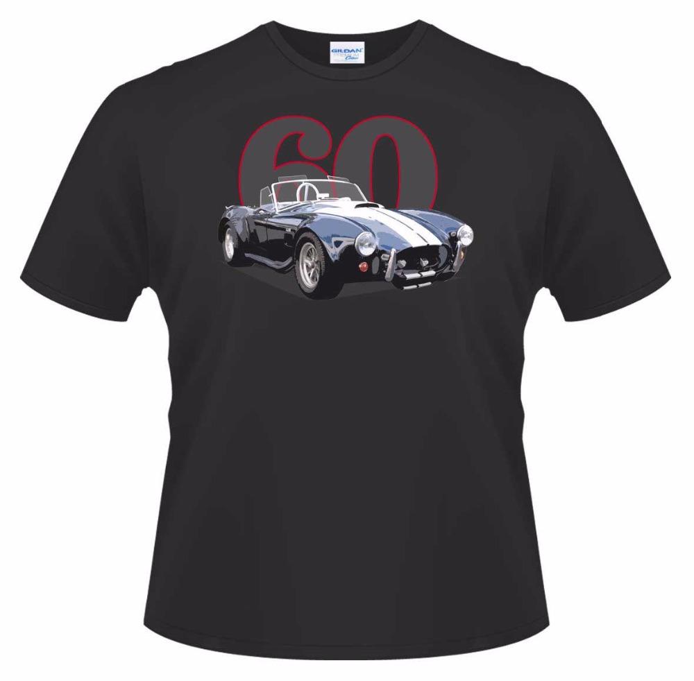 2019 Summer New Brand Tshirt Casual Fitness Funny O Neck Unisexs Tshirt 1960 Ac Cobra Classic Car Ideal Birthday Gift Tee Shirt