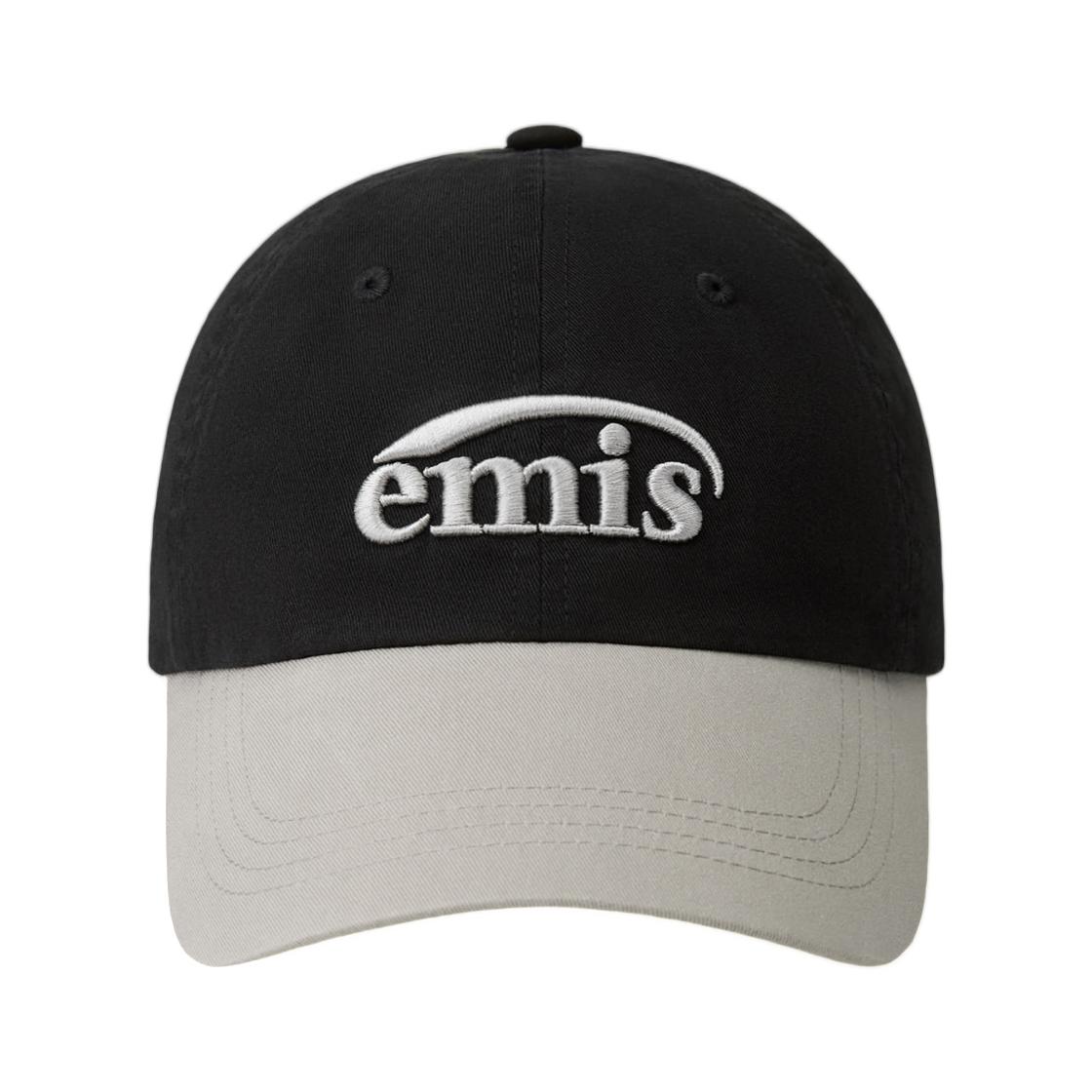 EMIS Washed Two Tone Ball Cap Black ONE SIZE