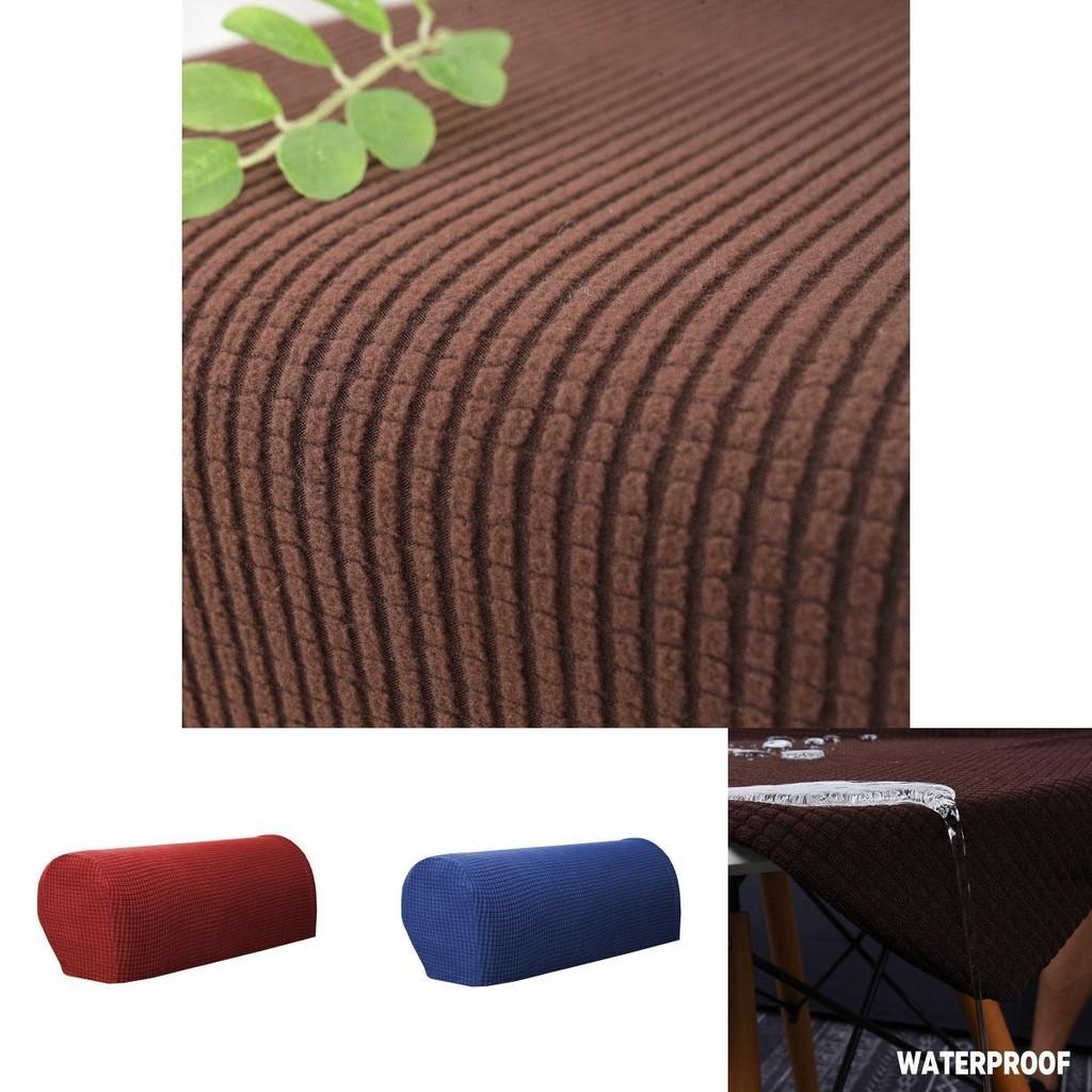 Armrest Covers 2pcs Stretch Set Chair Sofa Arm Protectors Couch Cover Removable