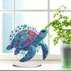 Acrylic 2D Flat Animal DIY Diamond Painting Desktop Ornaments Kit Diamond Painting Desktop Decorations Bedroom Table Decoration