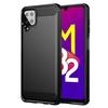 Coque de Protection - PROSHOP - Samsung F22 - Souple - Traits Acier - Noir