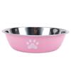Metal Dog Bowl Silicone Non Slip Pet Feeder Daily Pet Care Pet Bowl  Pet Water Drinking