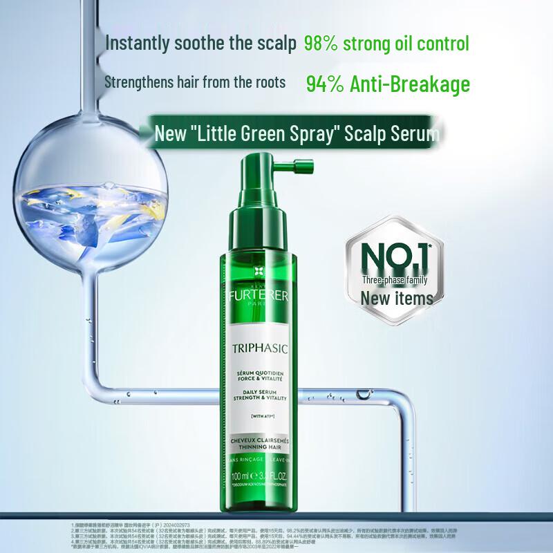 L'Oreal Men's Oil Control Cleanser & Furterer Essence Set