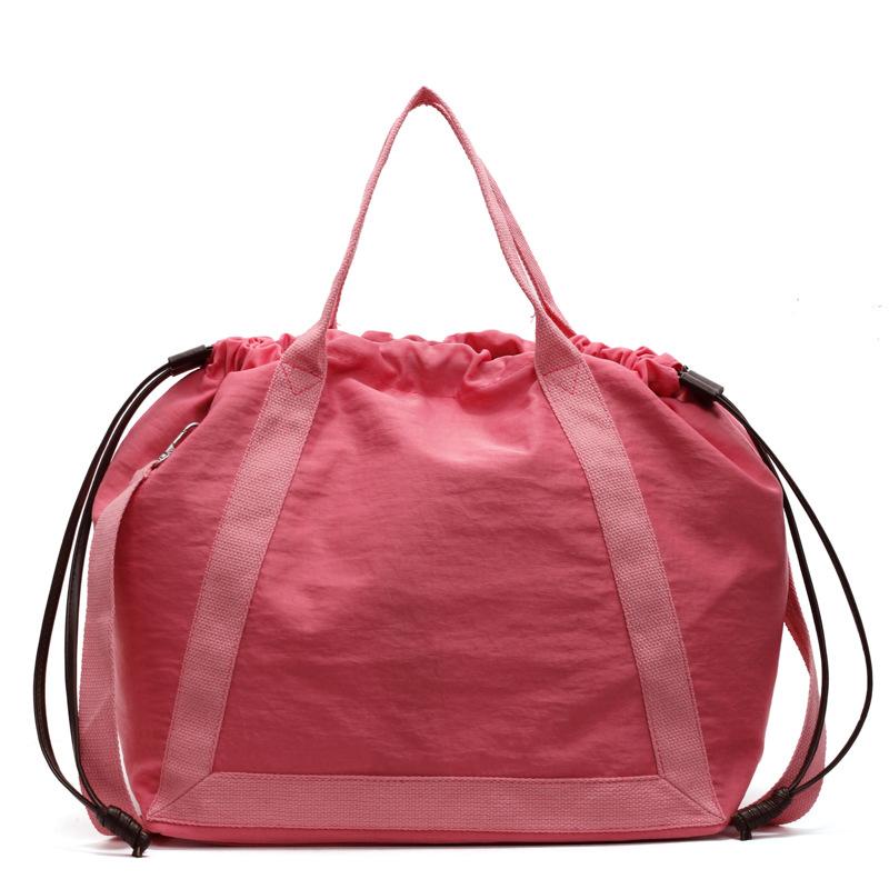 

Вместительная сумка-тоут женская новая модная сумочка для通勤, на плечо розовый