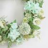 15,75" Jarní věnec Věnec z umělých pivoněk Umělá hortenzie Věnec z pivoněk se zelenými listy pro domov Vchodové dveře Svatební nástěnná dekorace