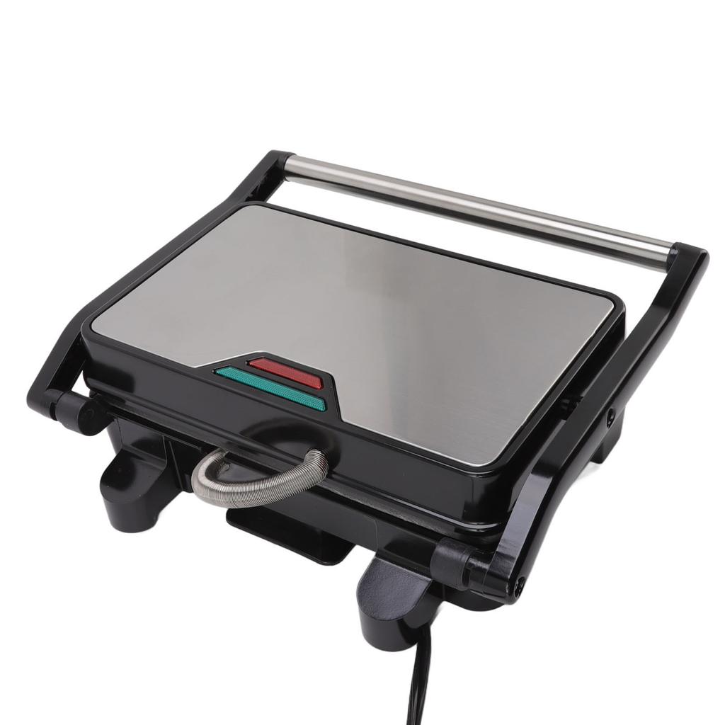 Panini Press Grill 850W Double Sided Heating Nonstick Breakfast Sandwich Maker for Kitchen