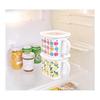 Toyoro Plune Enamel Multi Square Pot Apples Size: Approx. W17.8 D14 H11.8 YJ-816