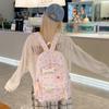 Schoolbag Cute High-value Junior High School College Student Schoolbag Korean Version Ins Fresh and Sweet Leisure Travel Backpack Backpack