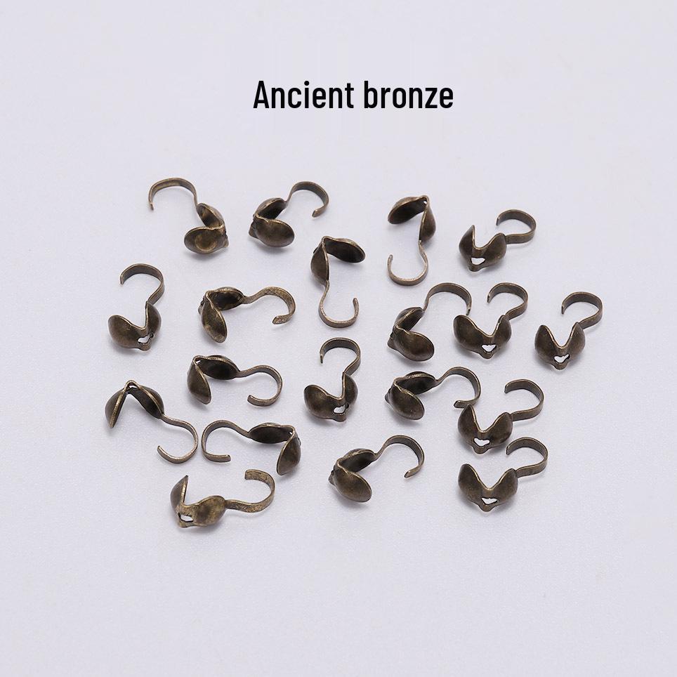 Fivela de Metal com Argola D para DIY de Joias: Pulseira, Colar e Acessório de Corrente de Contas