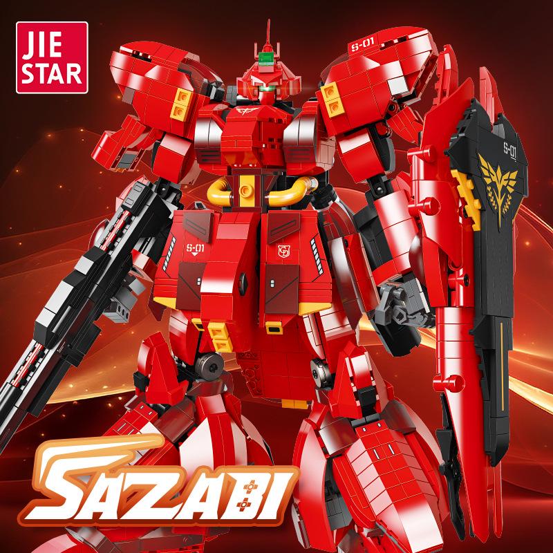 

Sazabi Mecha Robot Model Building Blocks for Kids - Large Assembly Toy for Boys