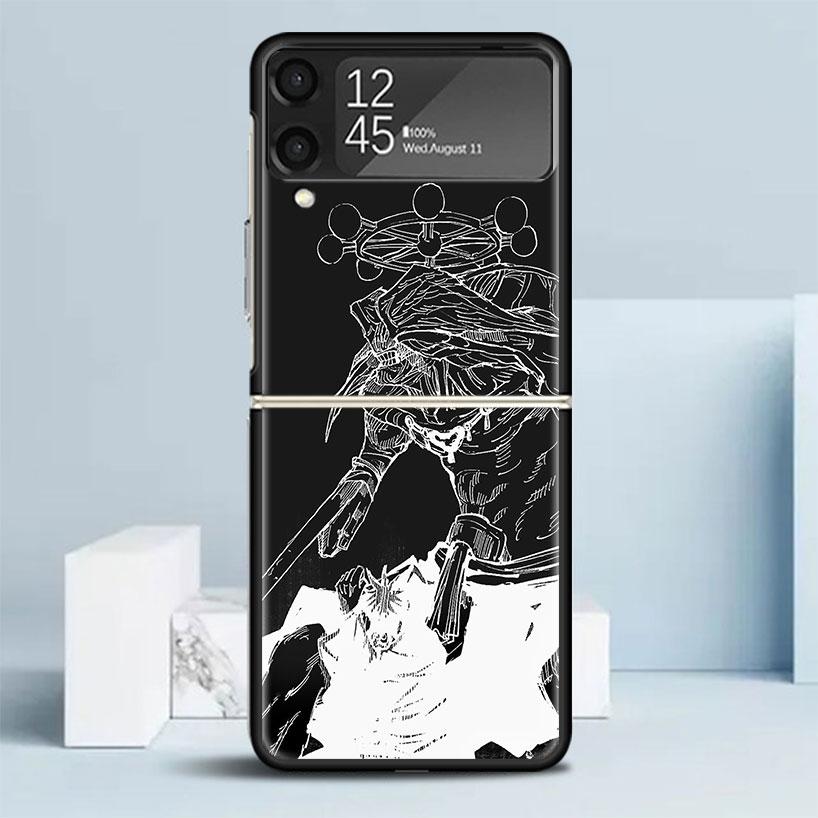 Kaisen J-Jujutsu Sukuna Mahoraga Handyhülle Für Samsung Galaxy Z Flip7 Flip6 5G Flip5 Flip4 Flip3 ZFlip 7 6 3 4 5 Stoßfest Bac