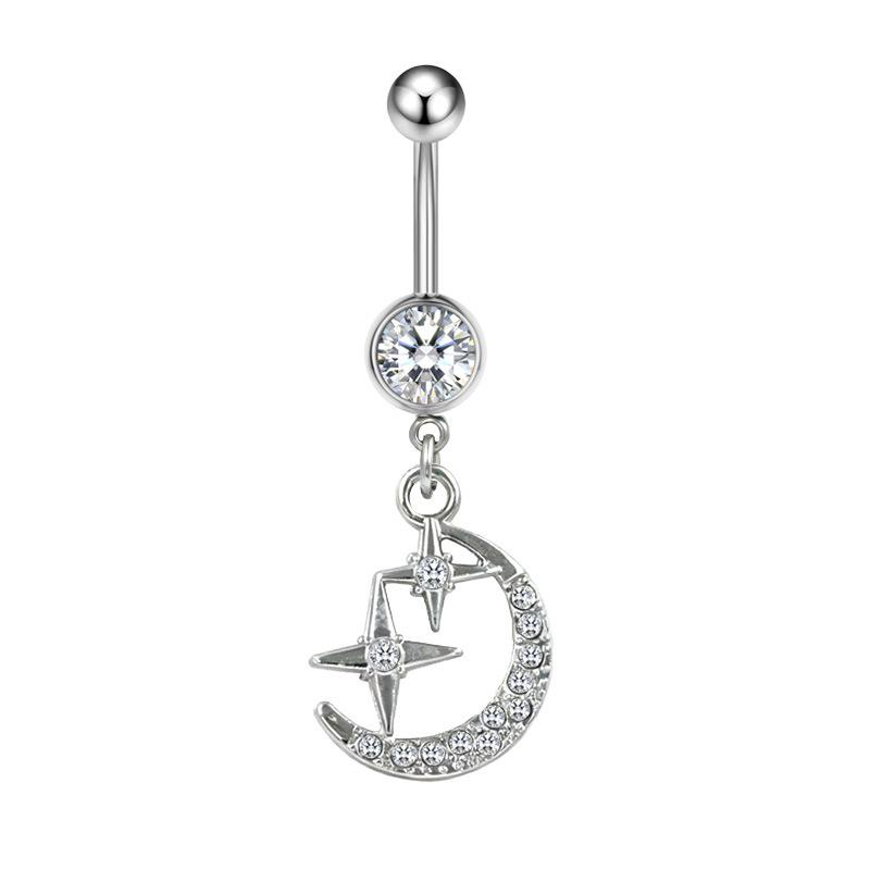 

Gaibei Heart Cross Fashion Navel Ring Jewelry