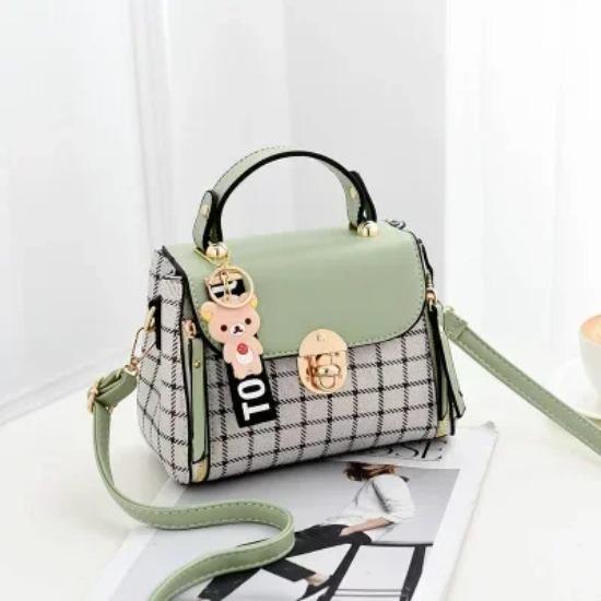 Korean version small square female bag new fashion trendy single shoulder crossbody bag standard small square bag