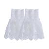 New Shirt Lace Detachable Cuffs Fake Flared Sleeves Women Sleeve Cuffs Ruffles Wristband Decorative Accessory