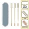 3Pcs/Set Washable Nose Hair Trimmer 360° Rotating Nose Hair Razor Nose Hair Clippers  Women Men